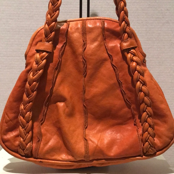Hobo International Handbags - Hobo International Pumpkin Colored Hobo Bag
